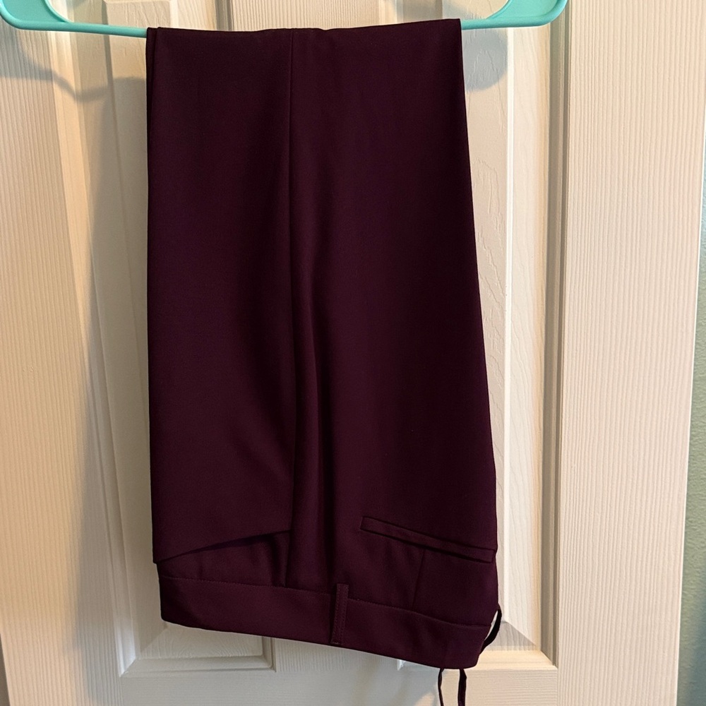 ANTONIO MELANI Burgundy Trousers